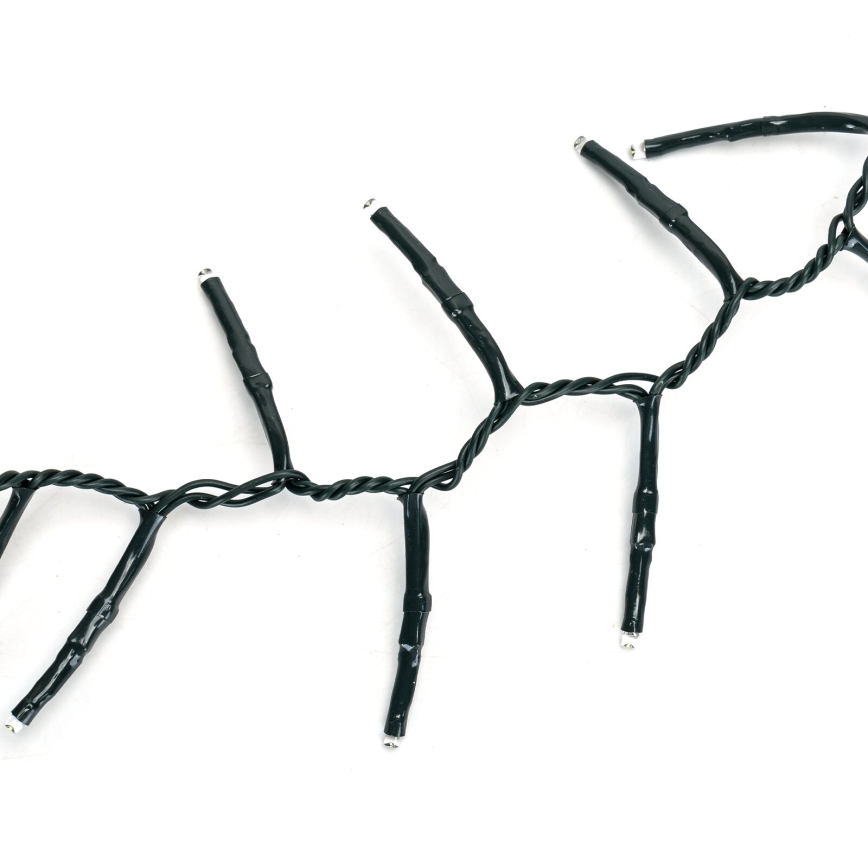 Aigostar - LED Venkovní vánoční řetěz 600xLED/8 funkcí 18m IP44 studená bílá