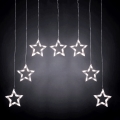 Aigostar - LED Venkovní vánoční řetěz 70xLED 1,2x1m IP44 studená bílá hvězdy