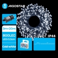 Aigostar - LED Venkovní vánoční řetěz 800xLED/8 funkcí 23m IP44 studená bílá