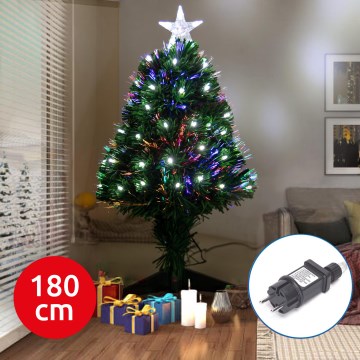 Aigostar - LED Venkovní vánoční stromek LED/6W/230V 180 cm IP44 studená bílá