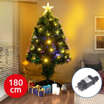 Aigostar - LED Venkovní vánoční stromek LED/6W/230V 180 cm IP44 teplá bílá