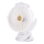 Aigostar - Nabíjecí kapesní ventilátor 2W/5V 2400mAh USB bílá