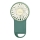Aigostar - Nabíjecí kapesní ventilátor 4W/5V 500mAh USB zelená