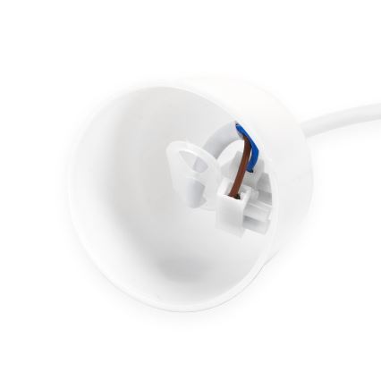 Aigostar - Napájecí kabel 1xE27/60W/250V bílá