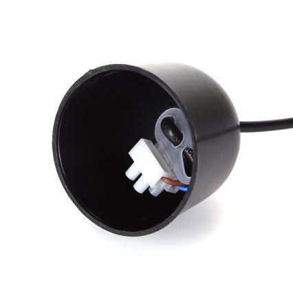 Aigostar - Napájecí kabel 1xE27/60W/250V černá
