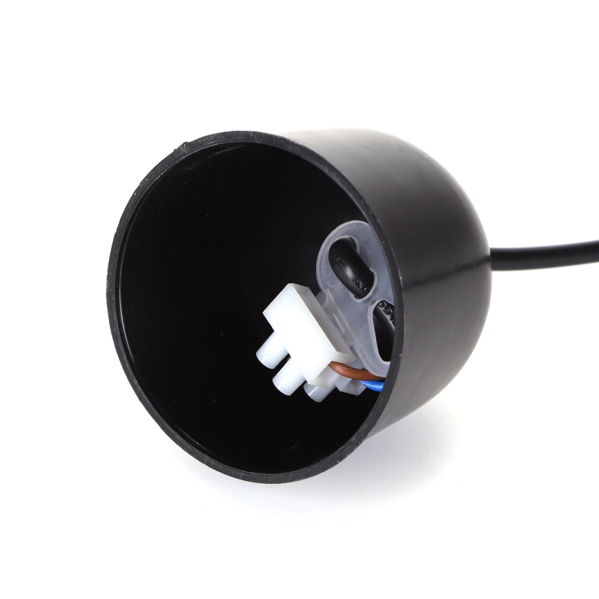 Aigostar - Napájecí kabel 1xE27/60W/250V černá