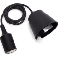 Aigostar - Napájecí kabel 1xE27/60W/250V černá