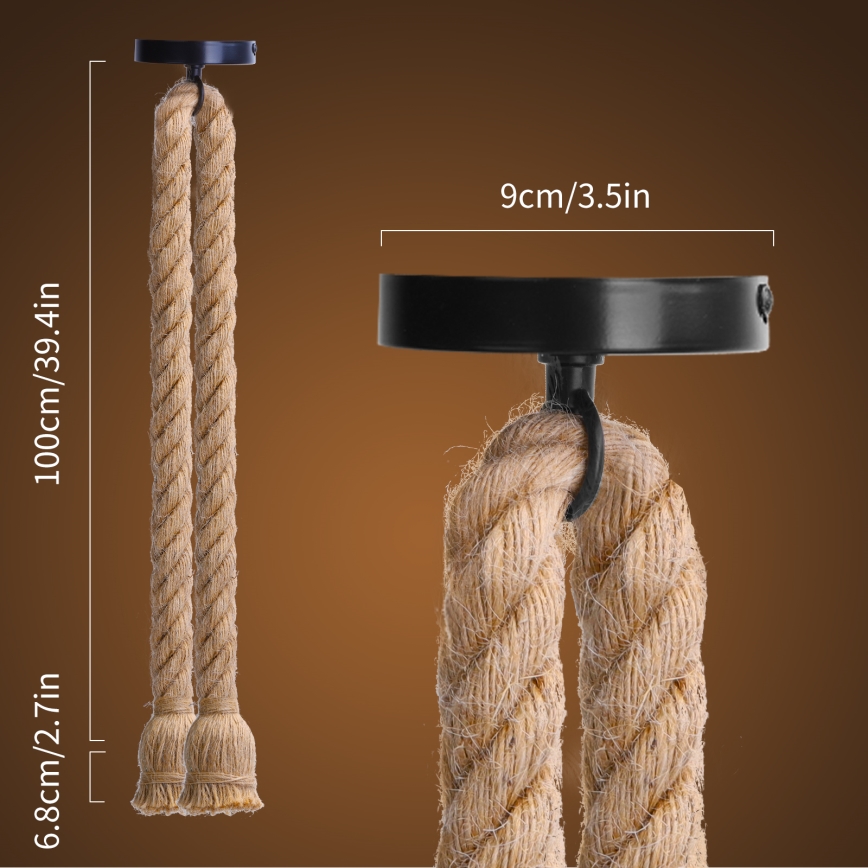 Aigostar - Napájecí kabel 2xE27/60W/230V