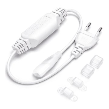 Aigostar - Napájecí zdroj pro LED pásky 8 mm 400W/230V bílá