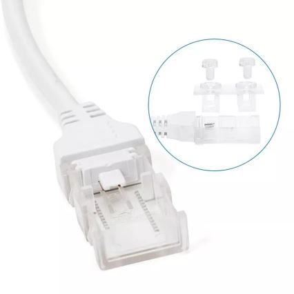 Aigostar - Napájecí zdroj pro LED pásky 8 mm 600W/230V bílá