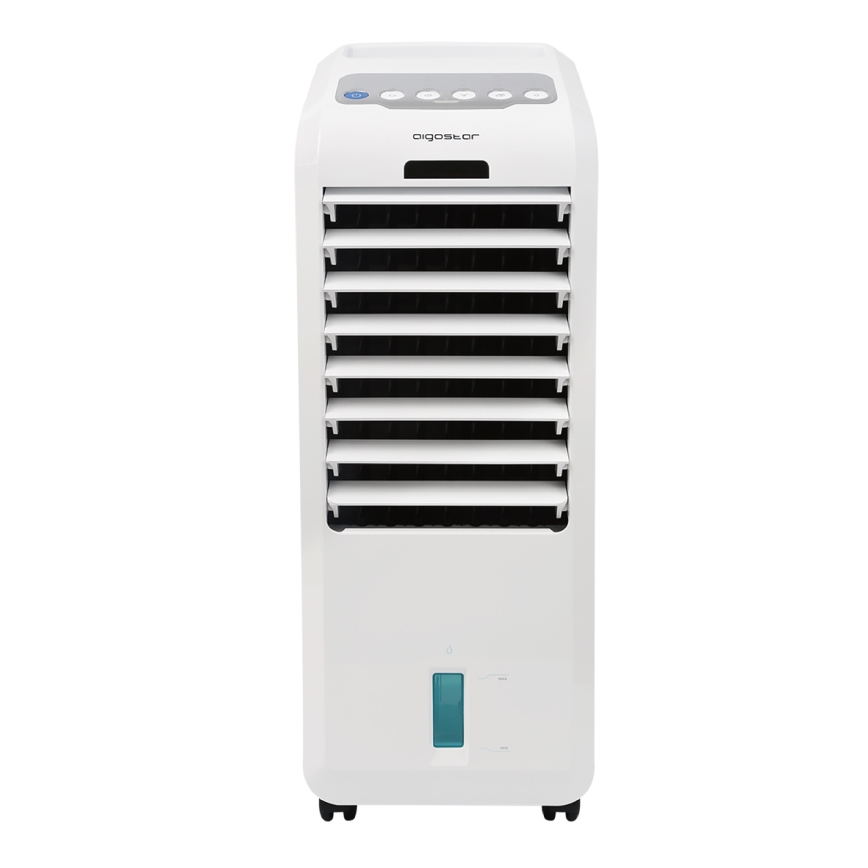 Aigostar - Ochlazovač vzduchu 55W/230V bílá + dálkové ovládání