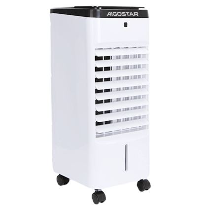 Aigostar - Ochlazovač vzduchu 60W/230V bílá + dálkové ovládání