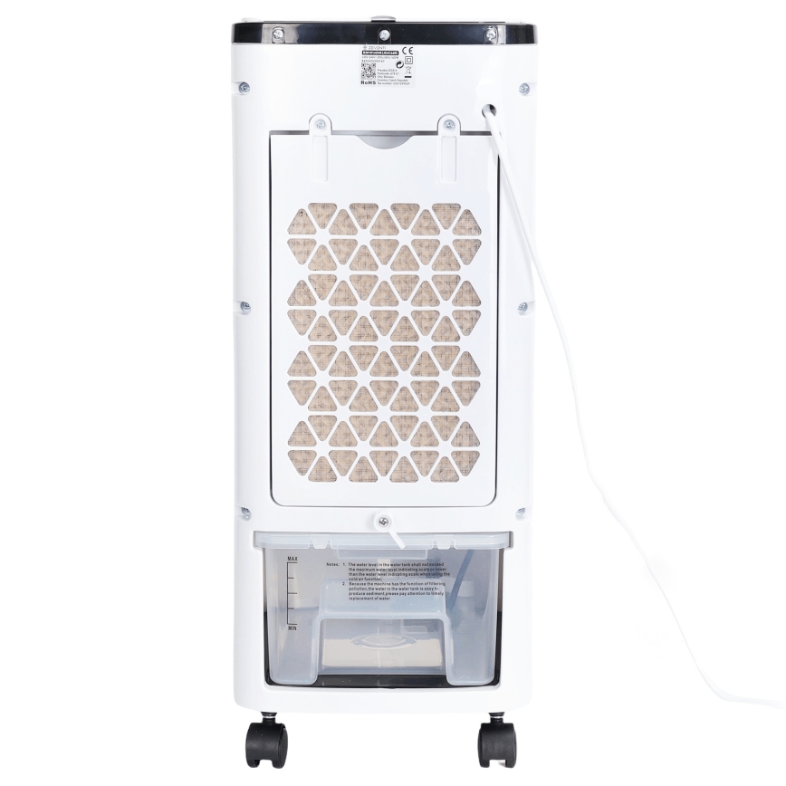 Aigostar - Ochlazovač vzduchu 60W/230V bílá + dálkové ovládání