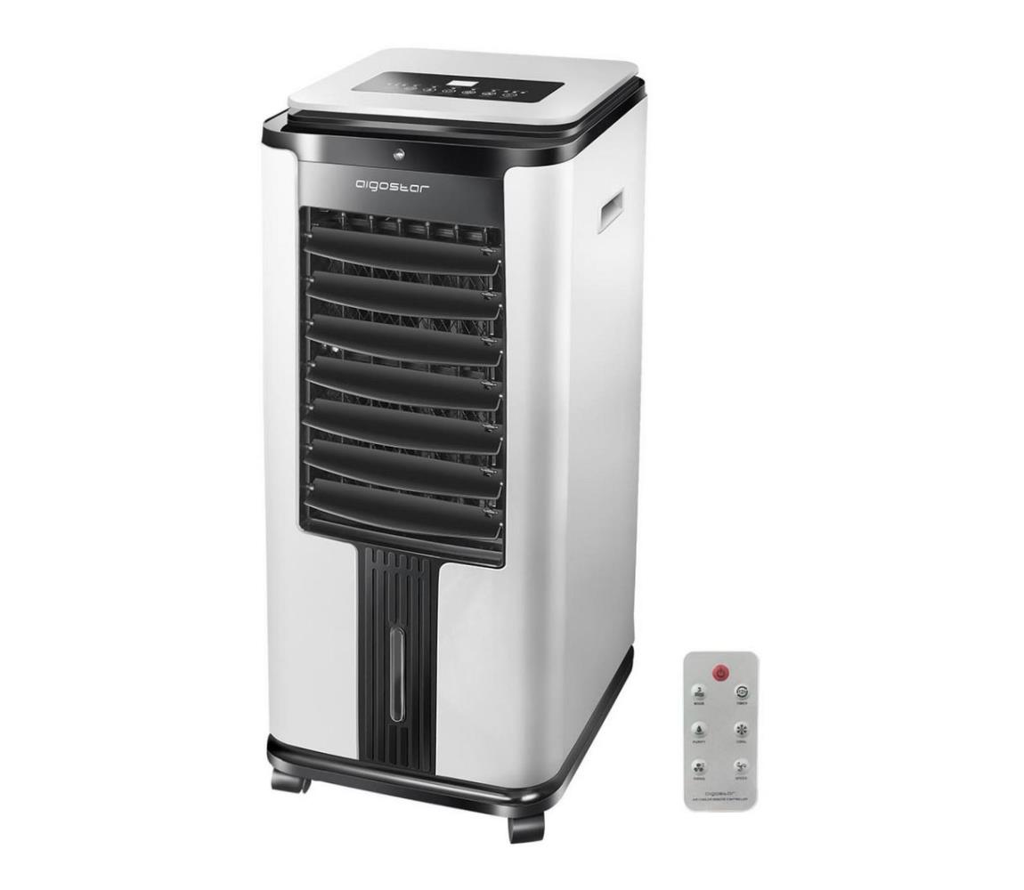 Aigostar Aigostar - Ochlazovač vzduchu 75W/230V černá/stříbrná + dálkové ovládání AI0305