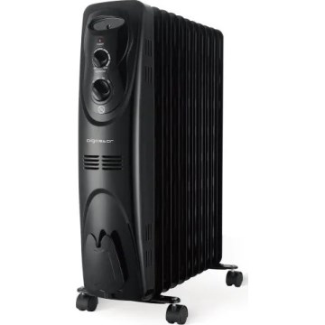 Aigostar - Olejový ohřívač s 11 žebry 2300W/230V černá