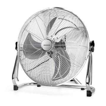 Aigostar - Podlahový ventilátor 100W/230V pr. 54 cm lesklý chrom