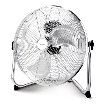 Aigostar - Podlahový ventilátor 60W/230V 44,5 cm lesklý chrom