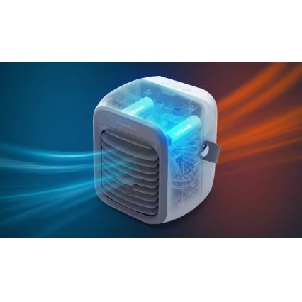 Aigostar - Přenosný ochlazovač vzduchu 8W/5V bílá