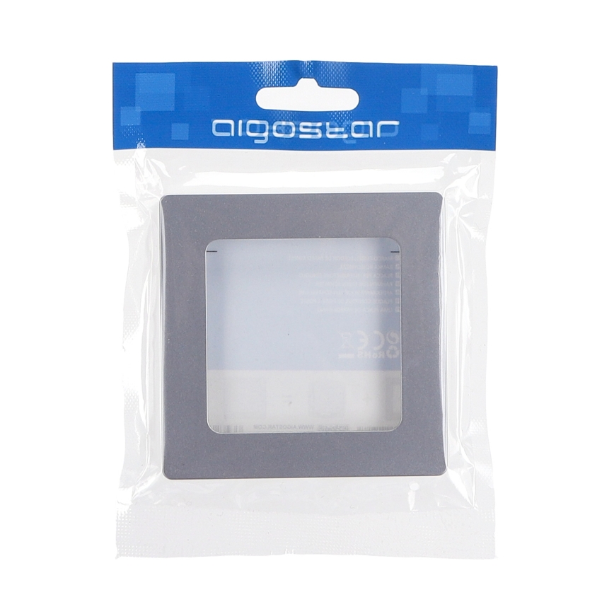 Aigostar - Rámeček jednoduchý plast stříbrná