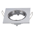 Aigostar - Rámeček pro podhledové svítidlo GU10 8,2x8,2 cm lesklý chrom