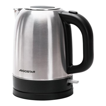 Aigostar - Rychlovarná konvice 1,7l 2200W/230V matný chrom