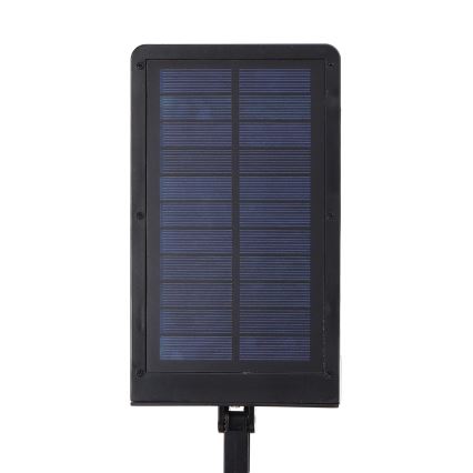 Aigostar - SADA 2x LED Solární pouliční lampa se senzorem LED/3W/3,7V1800 mAh IP44 3000/4000/5000K + dálkové ovládání