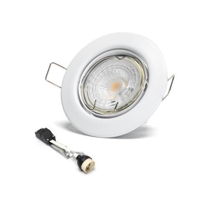 Aigostar - SADA 3x LED Podhledové svítidlo 1xGU10/4,5W/230V 3000K bílá