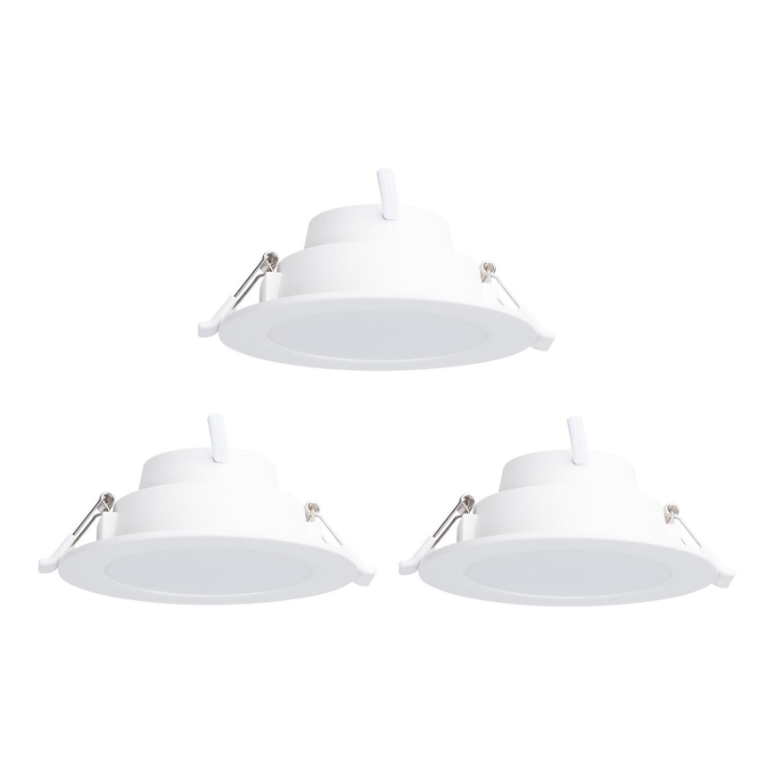 Aigostar - SADA 3x LED RGBW Stmívatelné podhledové svítidlo MESH LED/9W/230V 2700K-6500K pr.14,5cm