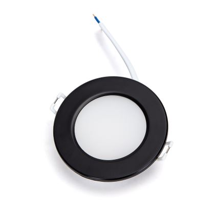 Aigostar - SADA 3x LED Koupelnové podhledové svítidlo LED/4,8W/230V 6500K IP65 černá