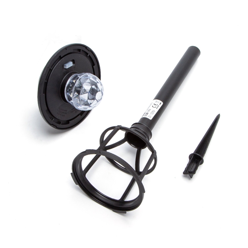 Aigostar - SADA 4x LED RGB Solární lampa LED/0,2W/2V 40 mAh IP44