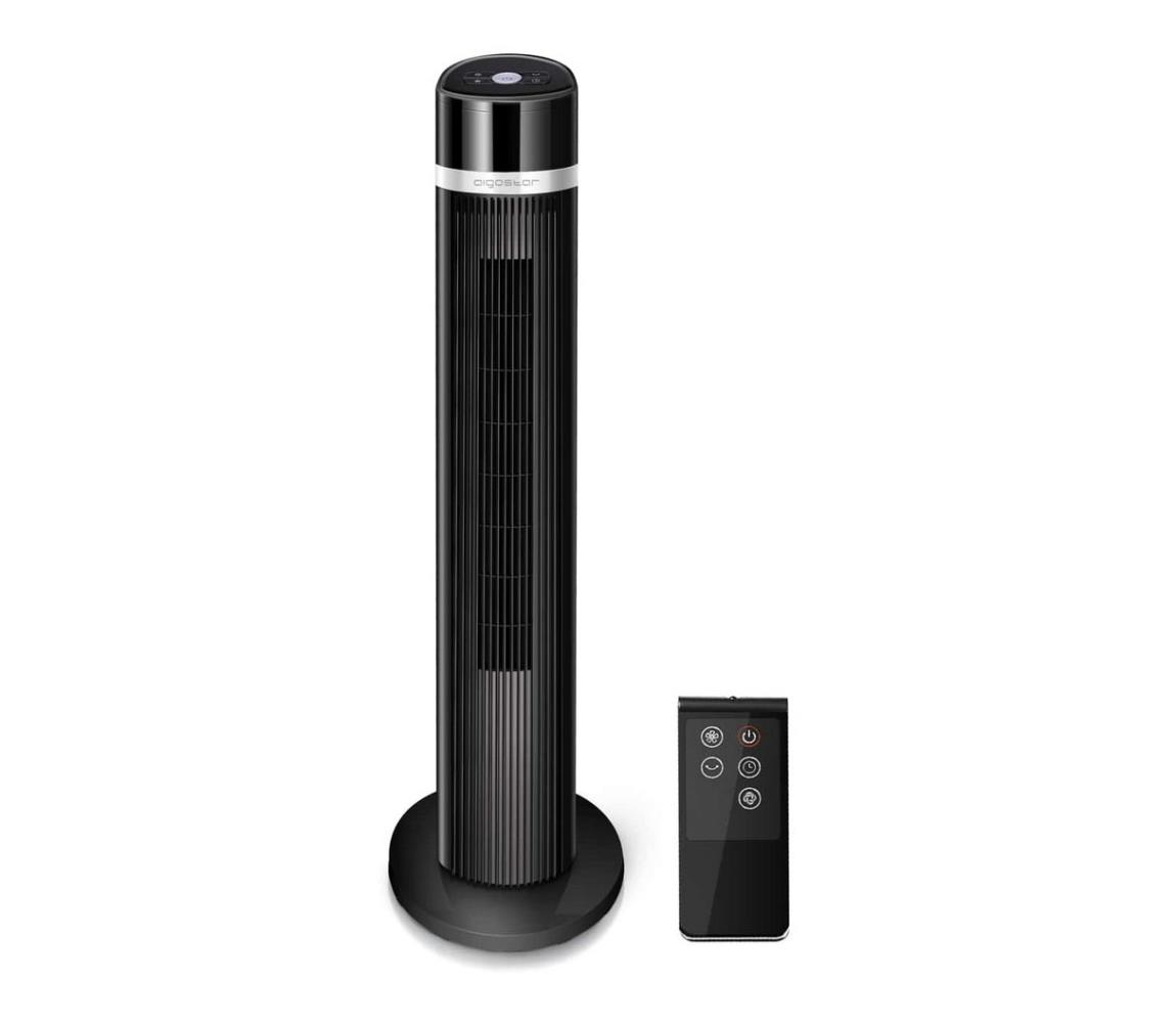 Aigostar Aigostar - Sloupový ventilátor 45W/230V černá + dálkové ovládání AI0304
