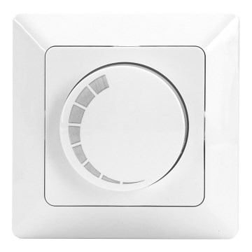 Aigostar - Stmívač otočný 110W/230V bílá