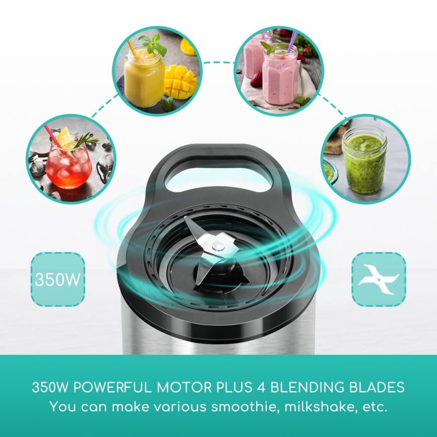 Aigostar - Stojanový mixér 350W/230V