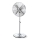 Aigostar - Stojanový ventilátor 50W/230V 44,8 cm lesklý chrom