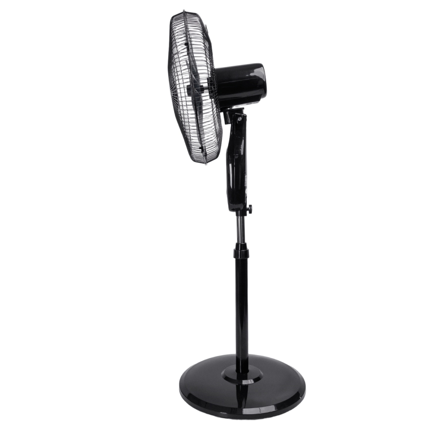 Aigostar - Stojanový ventilátor 60W/230V 130 cm černá + dálkové ovládání