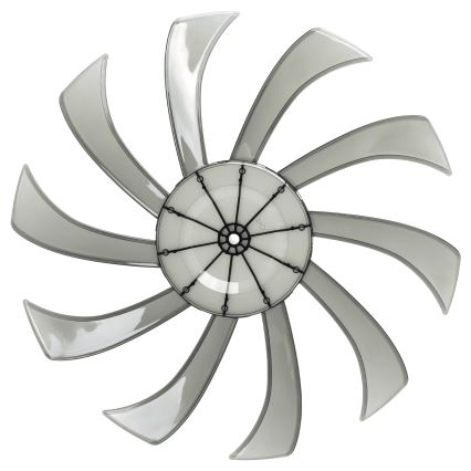 Aigostar - Stojanový ventilátor 60W/230V černá + dálkové ovládání