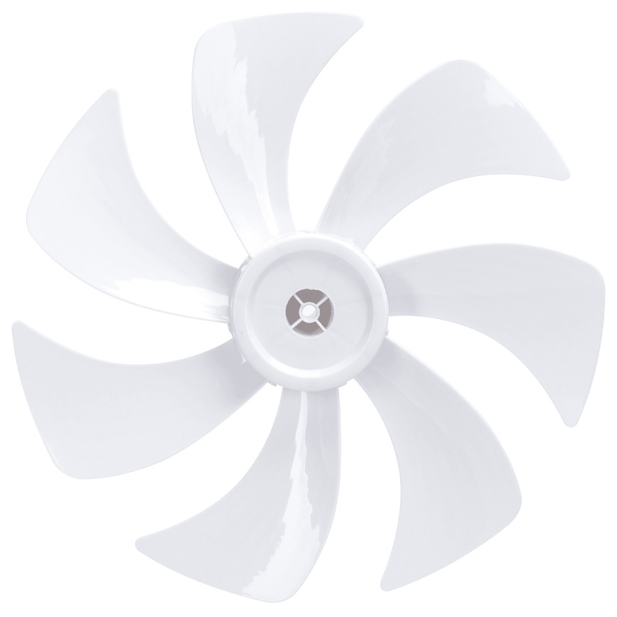Aigostar - Stojanový ventilátor 60W/230V pr. 40 cm bílá