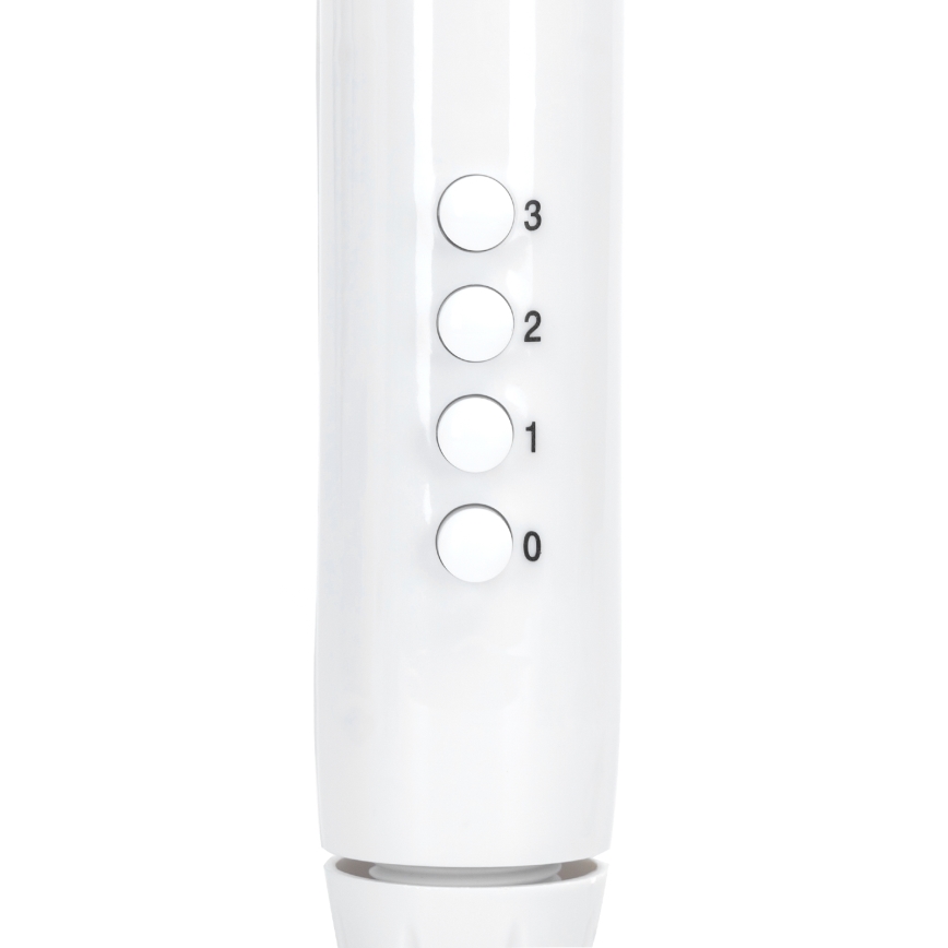 Aigostar - Stojanový ventilátor 60W/230V pr. 40 cm bílá