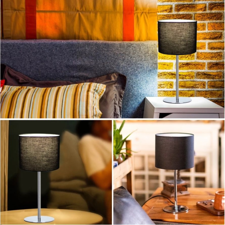 Aigostar - Stolní lampa 1xE14/40W/230V černá