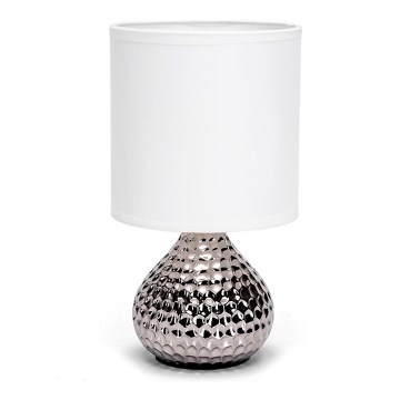 Aigostar - Stolní lampa 1xE14/40W/230V lesklý chrom
