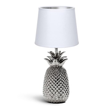 Aigostar - Stolní lampa 1xE14/40W/230V lesklý chrom