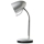 Aigostar - Stolní lampa 1xE27/36W/230V stříbrná/chrom
