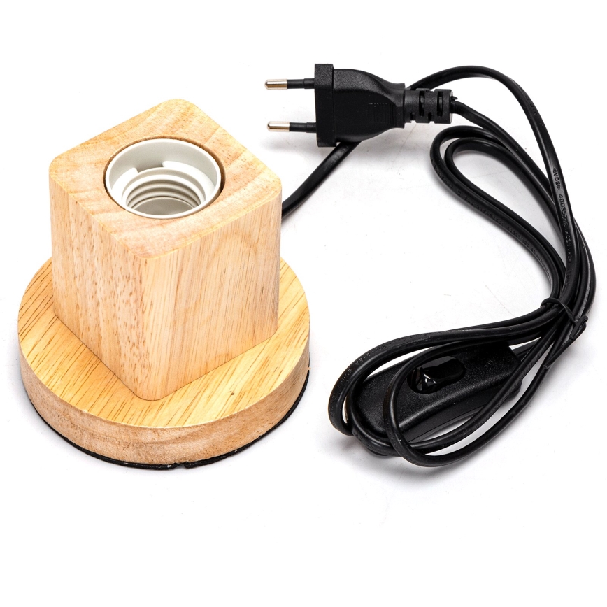 Aigostar - Stolní lampa 1xE27/60W/230V béžová
