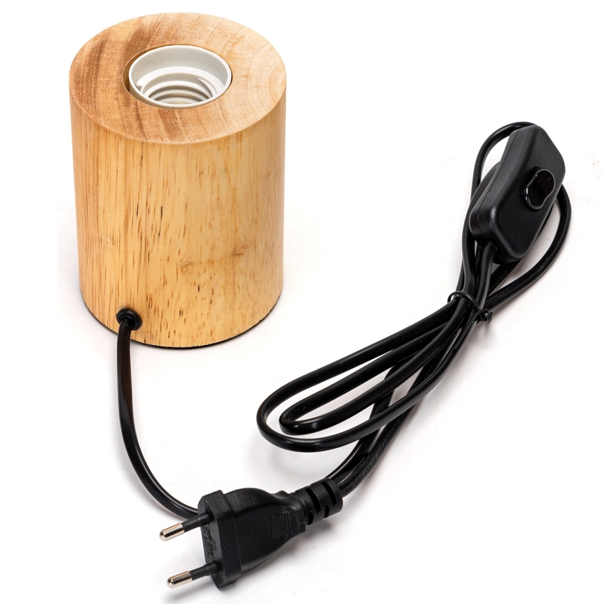 Aigostar - Stolní lampa 1xE27/60W/230V kaučukovník