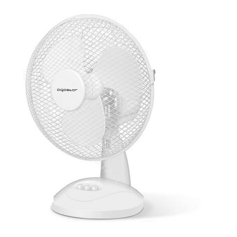 Aigostar - Stolní ventilátor 22W/230V 27 cm bílá