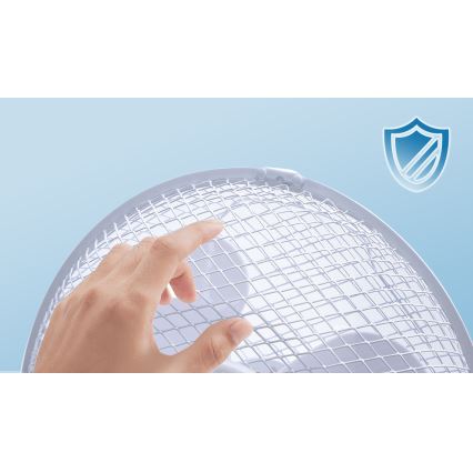 Aigostar - Stolní ventilátor 22W/230V 27 cm bílá