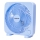 Aigostar - Stolní ventilátor 30W/230V modrá
