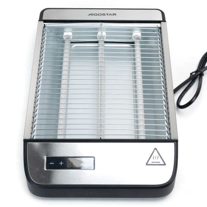 Aigostar - Topinkovač 840-1000W/230V matný chrom