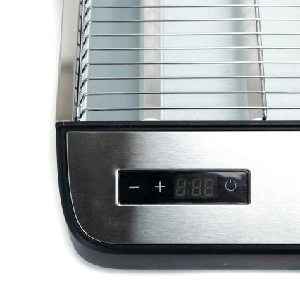 Aigostar - Topinkovač 840-1000W/230V matný chrom