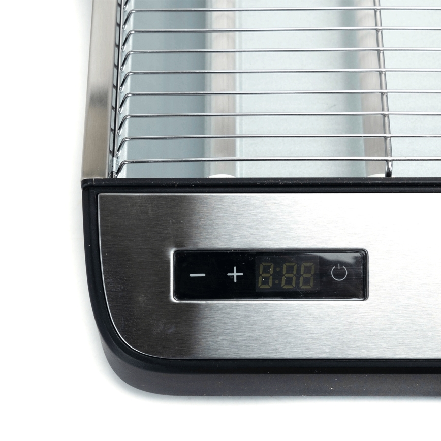 Aigostar - Topinkovač 840-1000W/230V matný chrom